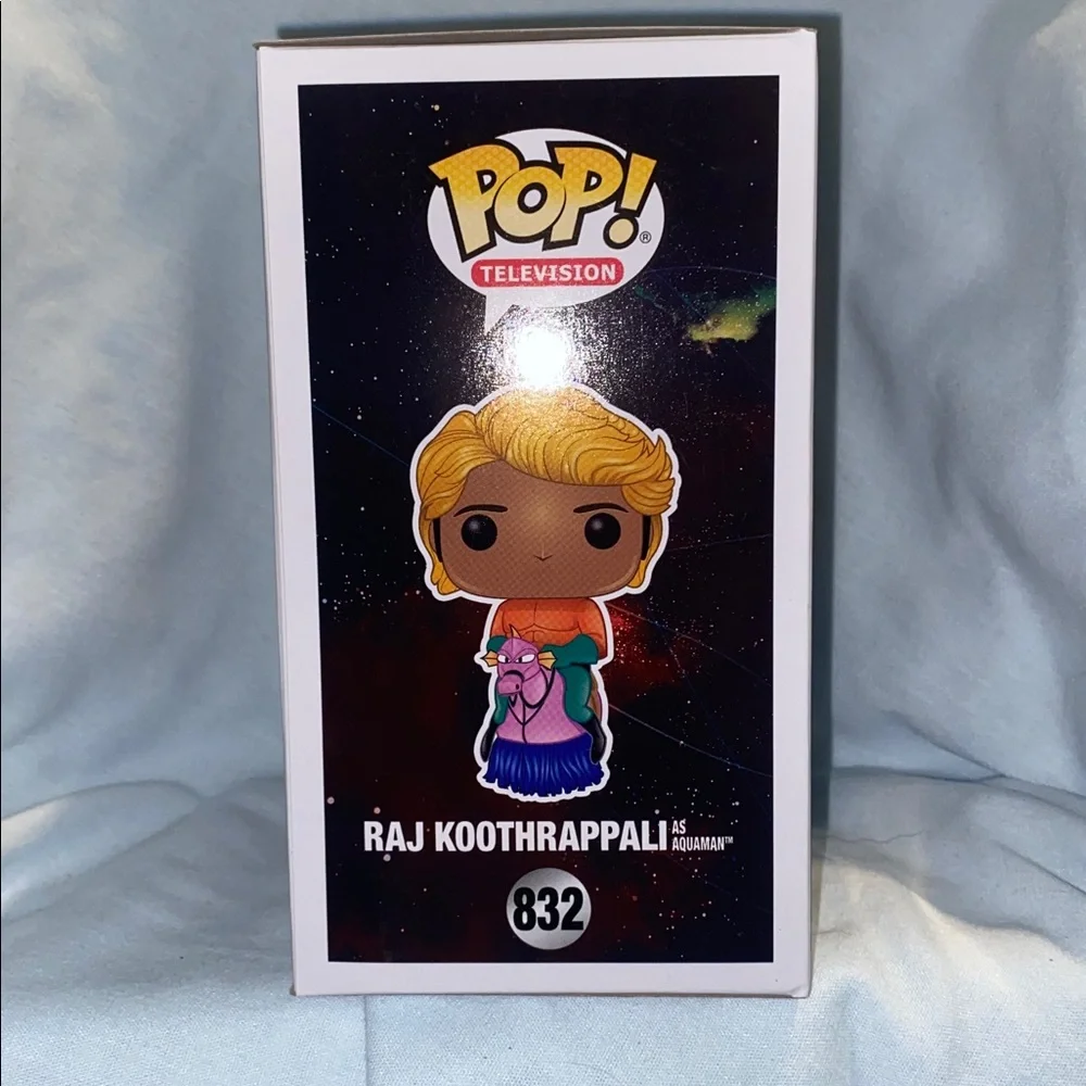 Raj Koothrappali as AquaMan BBT Exclusive Funko POP! - Picture 2 of 2